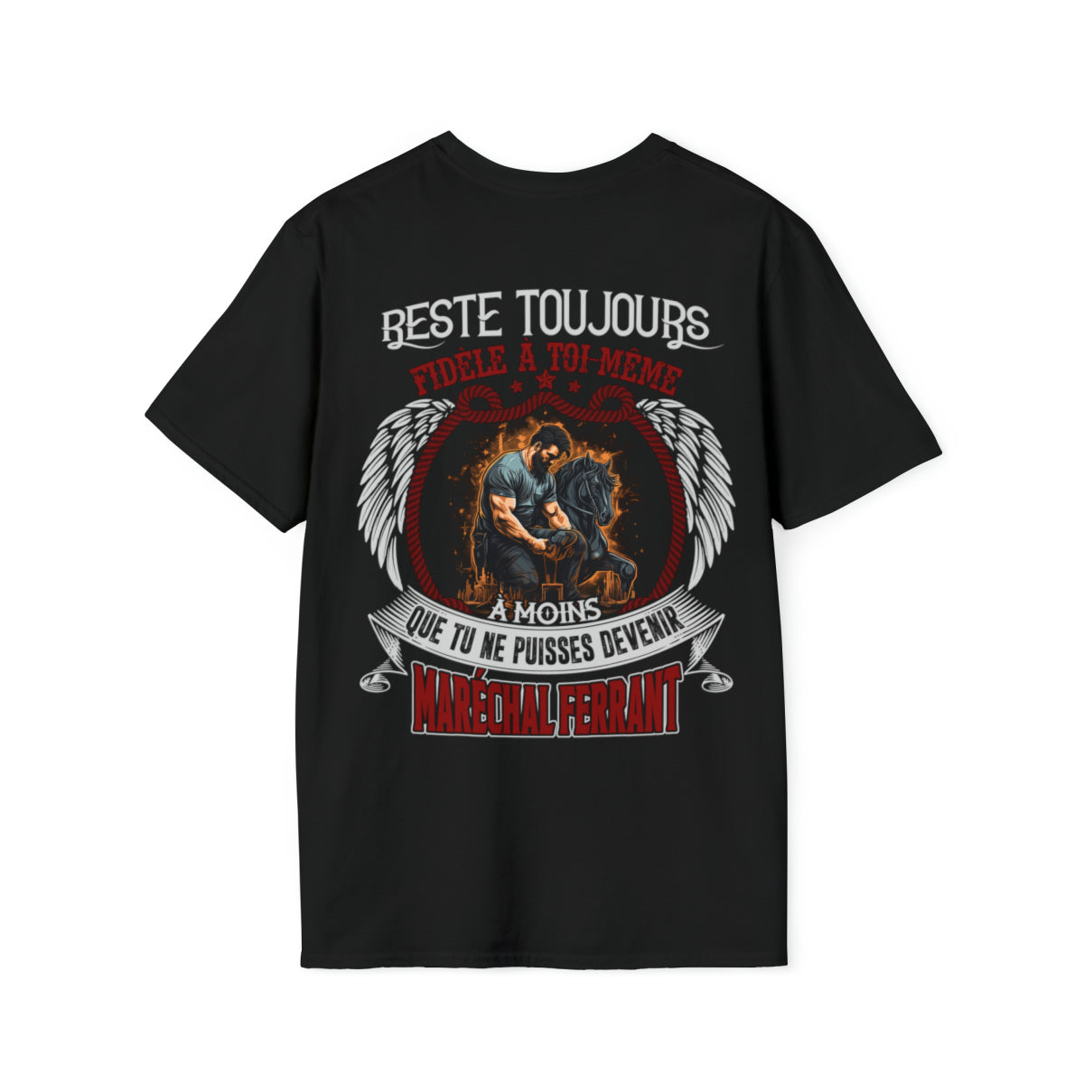 Sinon tu pourrais devenir Maréchal ferrant.