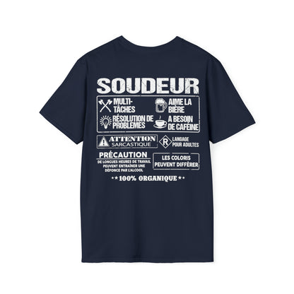 Soudeur est la quintessence du travailleur