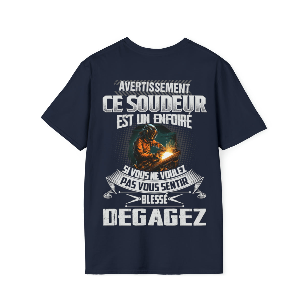 Soudeur grincheux, sarcastique, imprévisible, non médicamenté