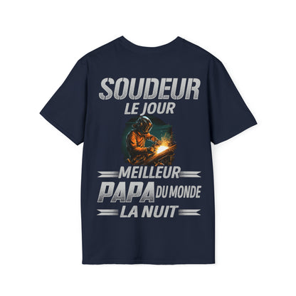 Soudeur le jour, papa la nuit