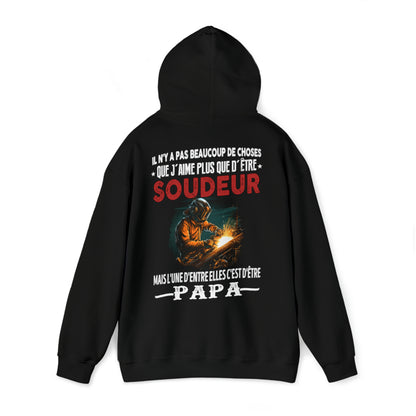 Soudeur passionné, papa comblé
