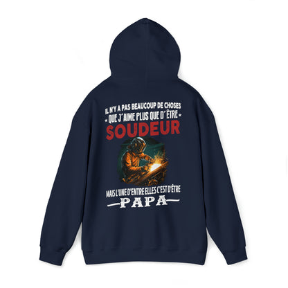 Soudeur passionné, papa comblé