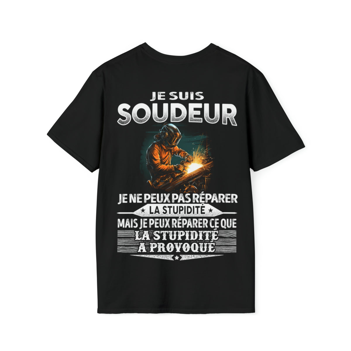 Soudeur peut réparer ce que la stupidité a provoqué
