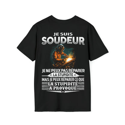 Soudeur peut réparer ce que la stupidité a provoqué