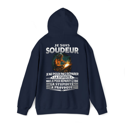 Soudeur peut réparer ce que la stupidité a provoqué