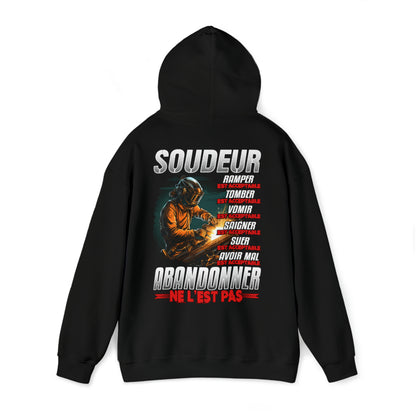 Soudeur, ramper, tomber, vomir, saigner est acceptable