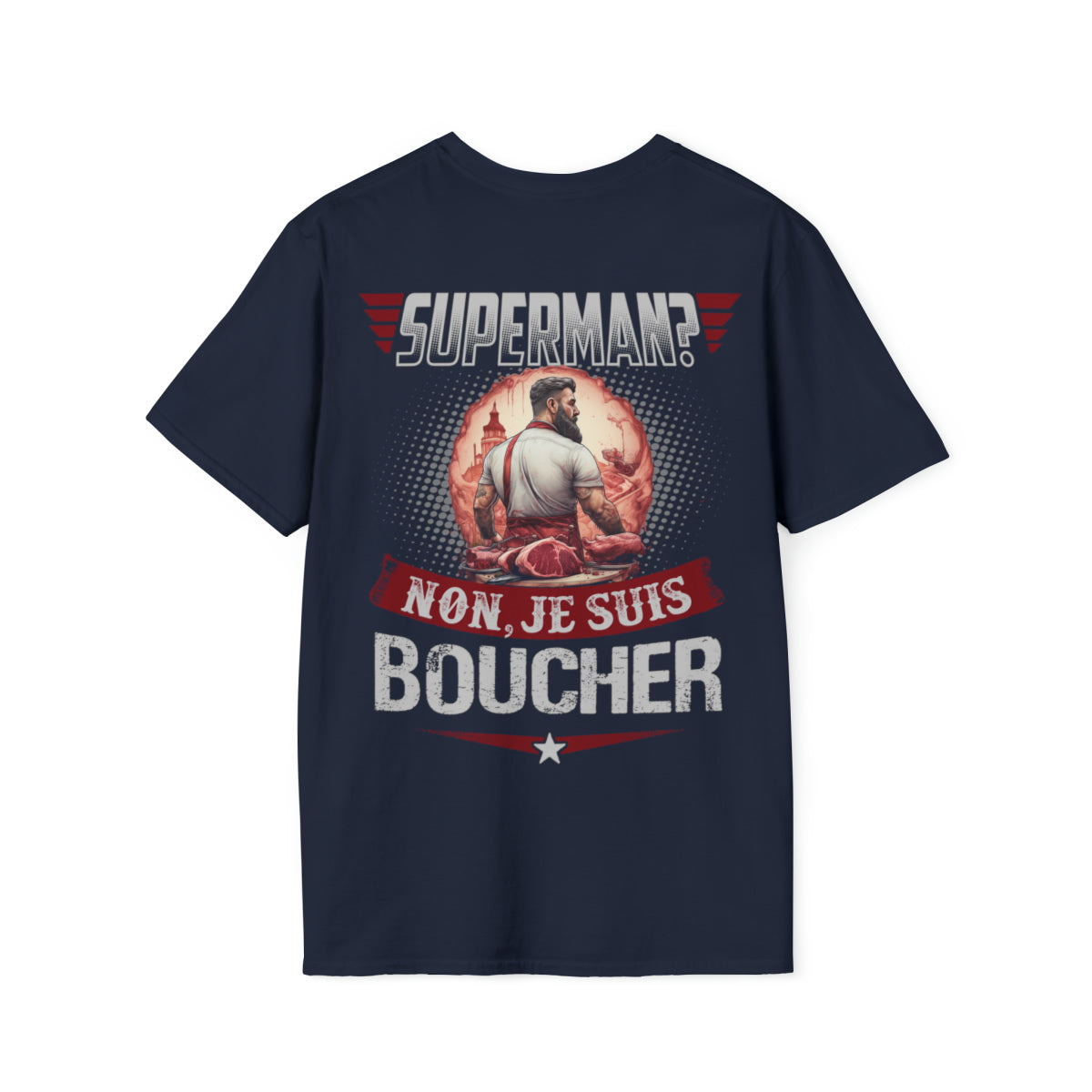 Superman ? Non, je suis Boucher
