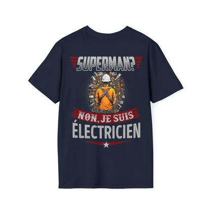 Superman ? Non, je suis Électricien