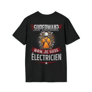Superman ? Non, je suis Électricien