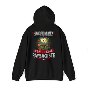 Superman ? Non, je suis Paysagiste
