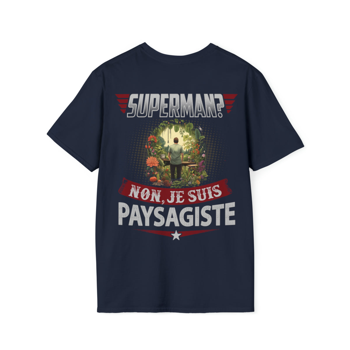 Superman ? Non, je suis Paysagiste