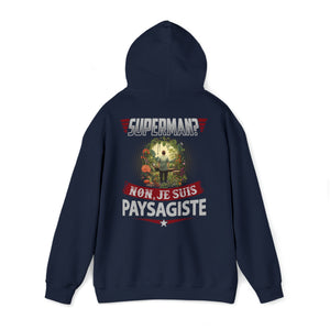 Superman ? Non, je suis Paysagiste