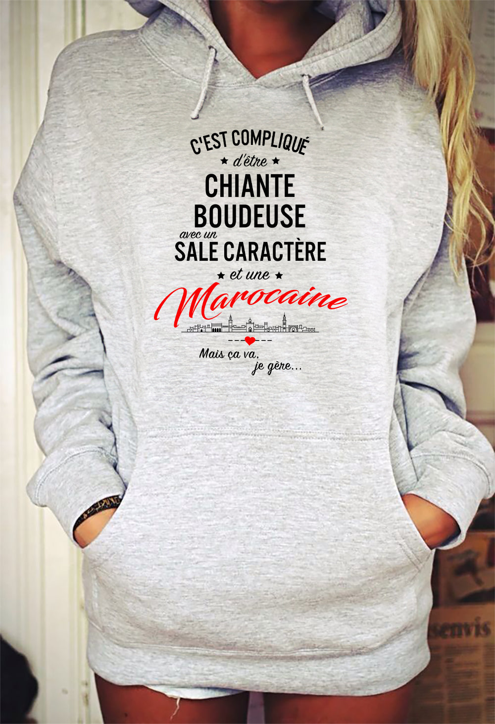 C'est compliqué d'être boudeuse et une Marocaine