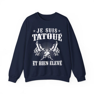 Tatoué, chiant, fatigant, râleur mais génial