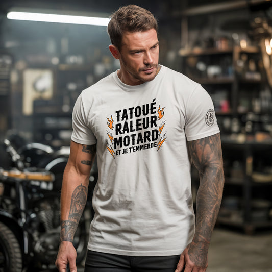 Tatoué Râleur Motard