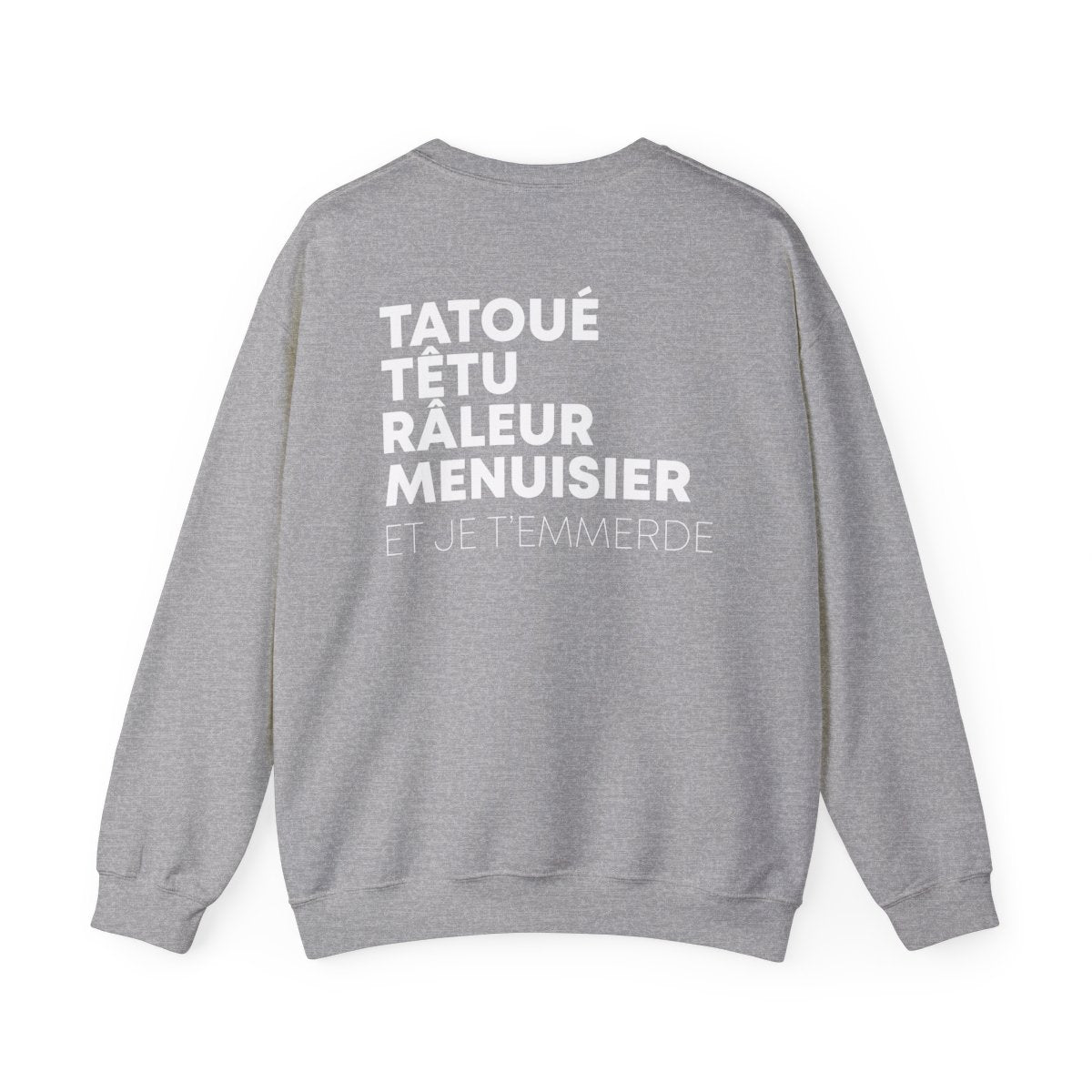 Tatoué, Têtu, Râleur, Menuisier
