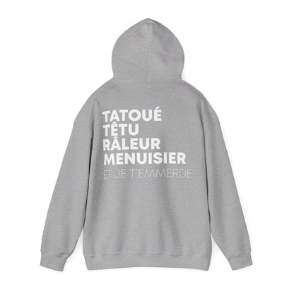 Tatoué, Têtu, Râleur, Menuisier