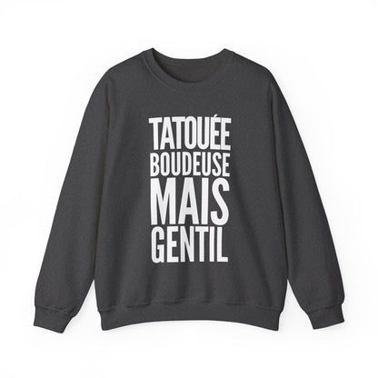 Tatouée boudeuse mais gentil