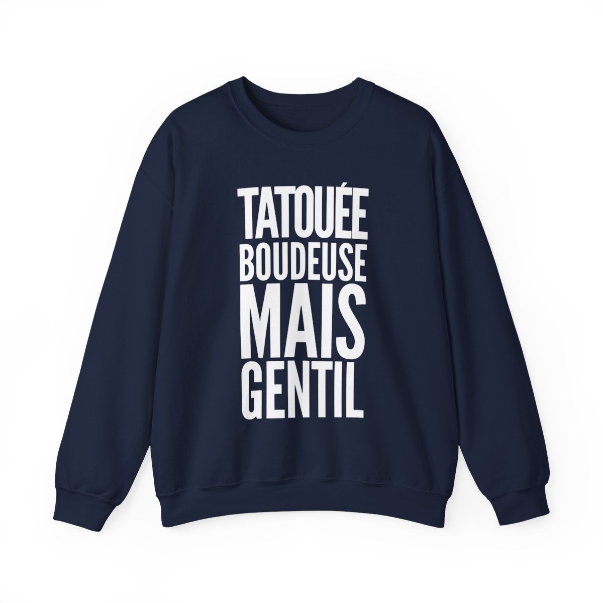 Tatouée boudeuse mais gentil