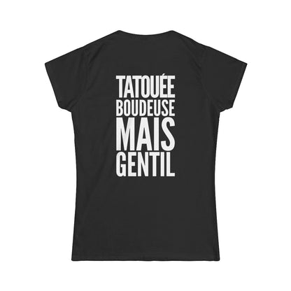 Tatouée boudeuse mais gentil