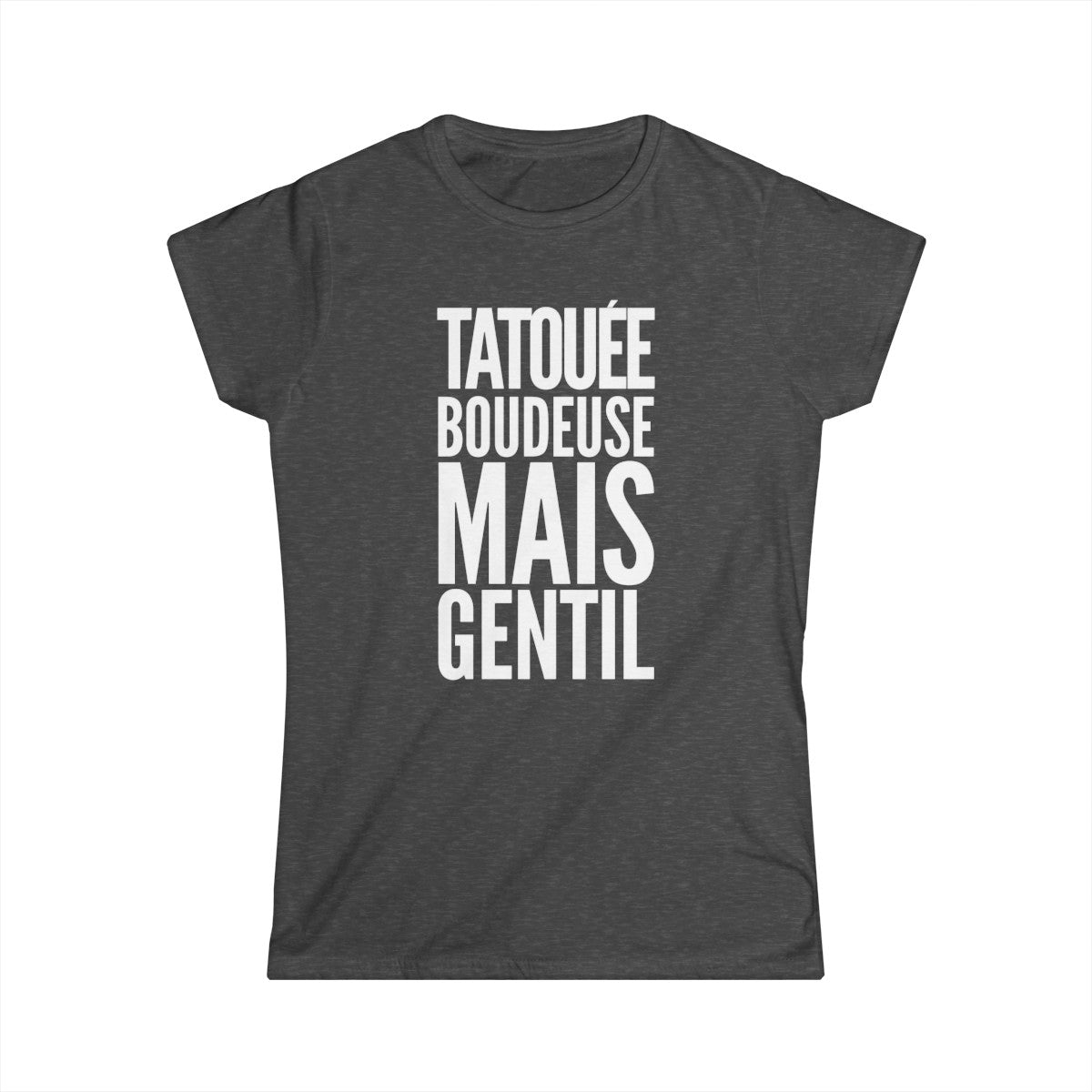 Tatouée boudeuse mais gentil