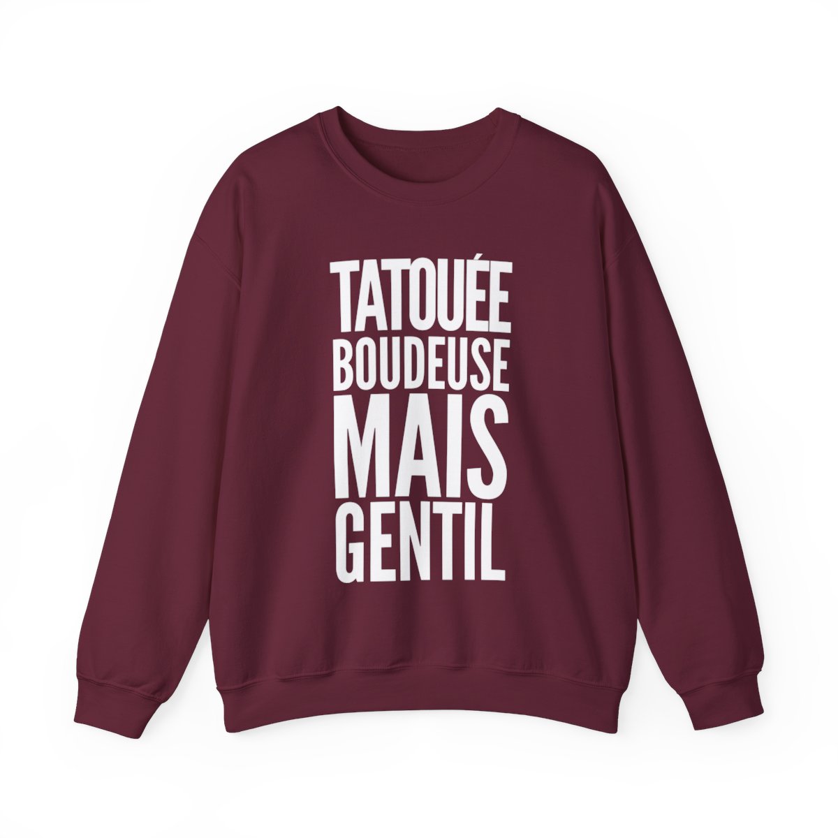 Tatouée boudeuse mais gentil