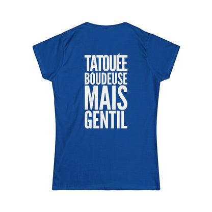 Tatouée boudeuse mais gentil