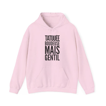 Tatouée boudeuse mais gentil