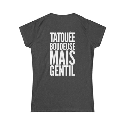 Tatouée boudeuse mais gentil