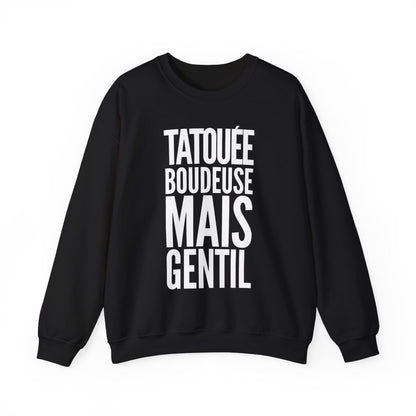 Tatouée boudeuse mais gentil