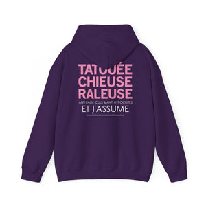 Tatouée, chieuse, râleuse, anti faux-culs & anti hypocrites et j'assume