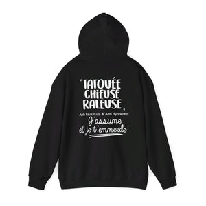 Tatouée, chieuse, râleuse, anti faux-culs & anti hypocrites et j'assume