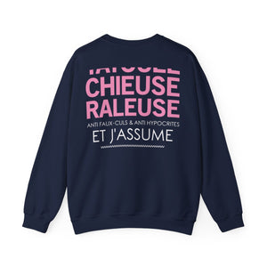 Tatouée, chieuse, râleuse, anti faux-culs & anti hypocrites et j'assume