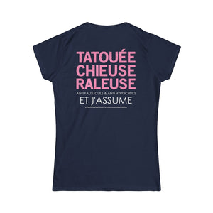 Tatouée, chieuse, râleuse, anti faux-culs & anti hypocrites et j'assume