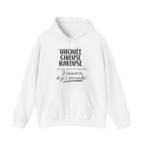 Tatouée, chieuse, râleuse, anti faux-culs & anti hypocrites, j'assume et je t'emmerde