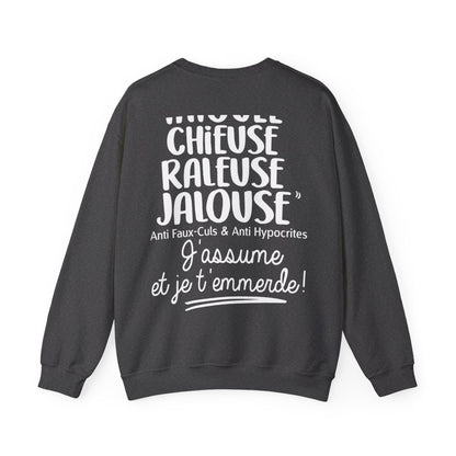 Tatouée, chieuse, râleuse, jalouse, anti faux-culs & anti hypocrites, j'assume et je t'emmerde