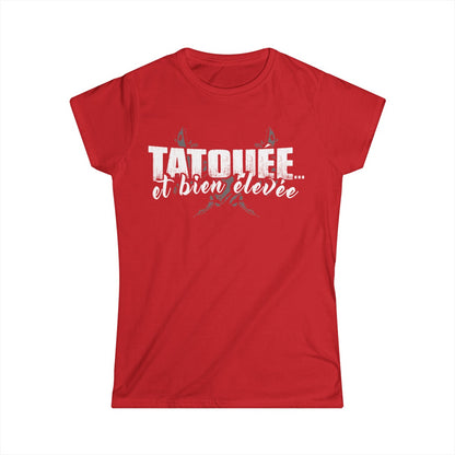 Tatouée et bien élevée