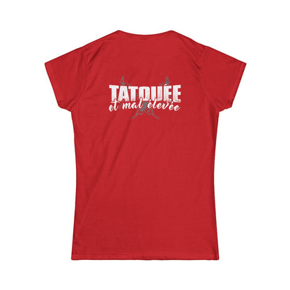 Tatouée et mal élevée