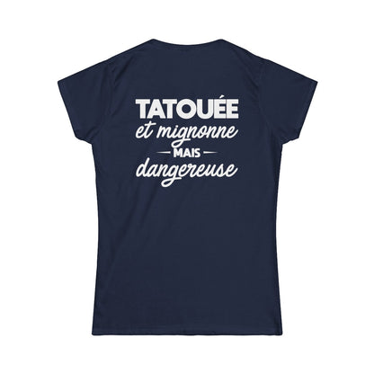 Tatouée et mignonne mais dangereuse
