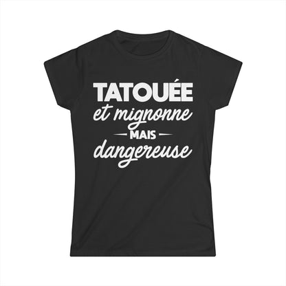 Tatouée et mignonne mais dangereuse