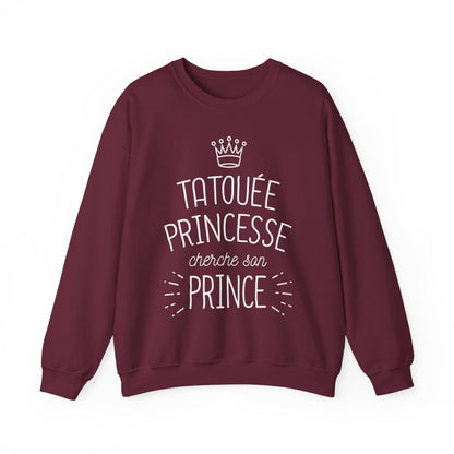 Tatouée princesse cherche son prince