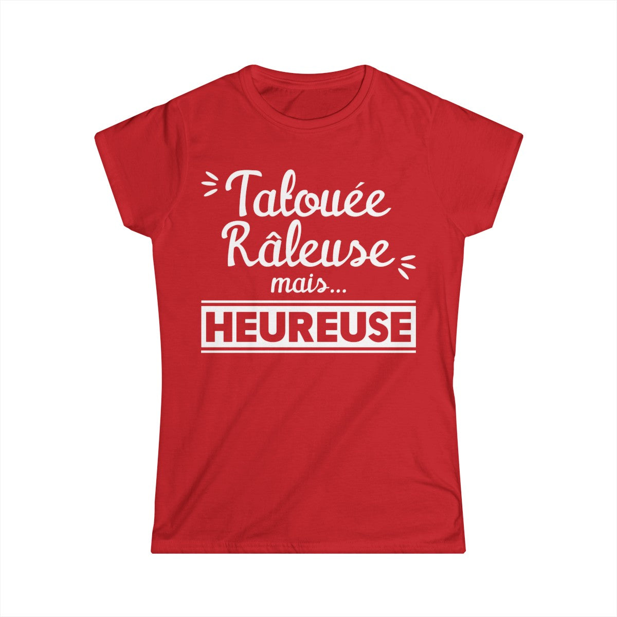 Tatouée râleuse mais heureuse