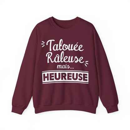 Tatouée râleuse mais heureuse