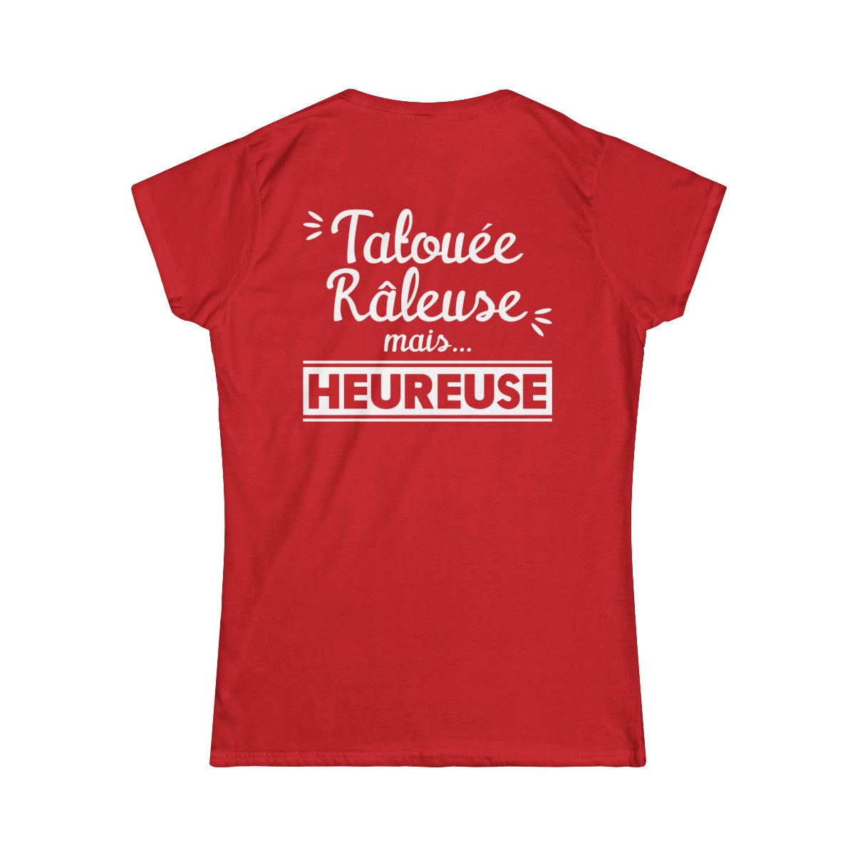 Tatouée râleuse mais heureuse