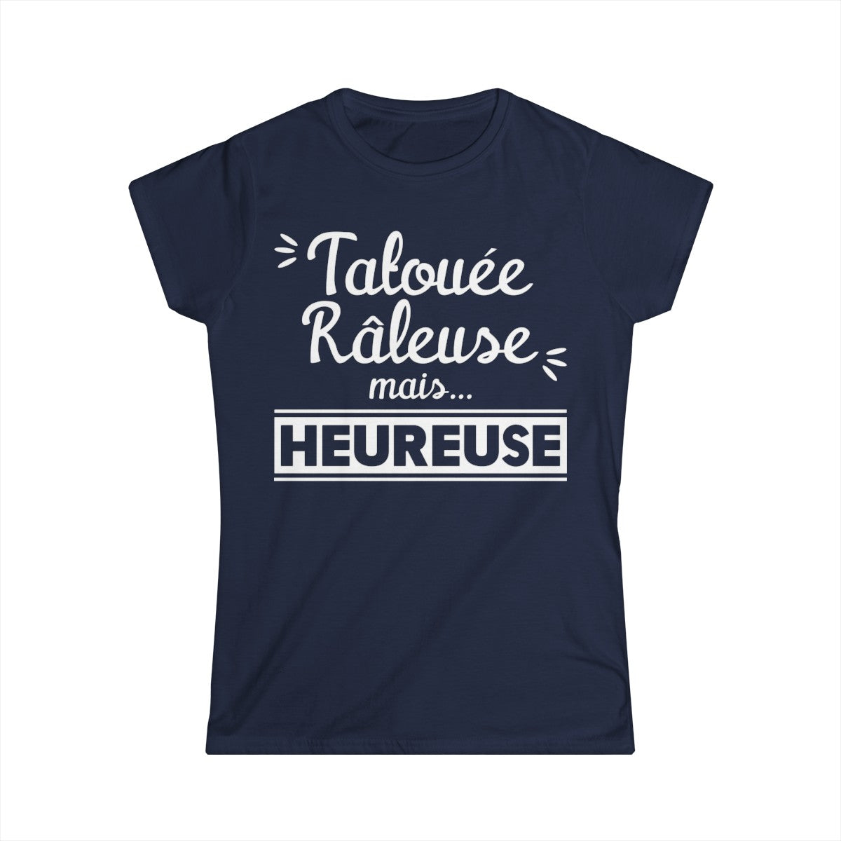 Tatouée râleuse mais heureuse
