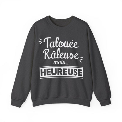 Tatouée râleuse mais heureuse