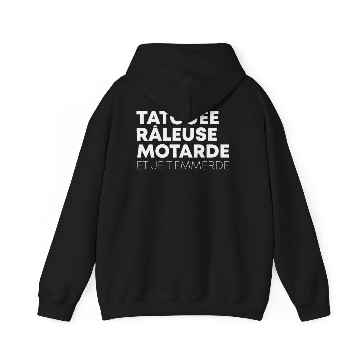 Tatouée Râleuse Motarde et je t'emmerde