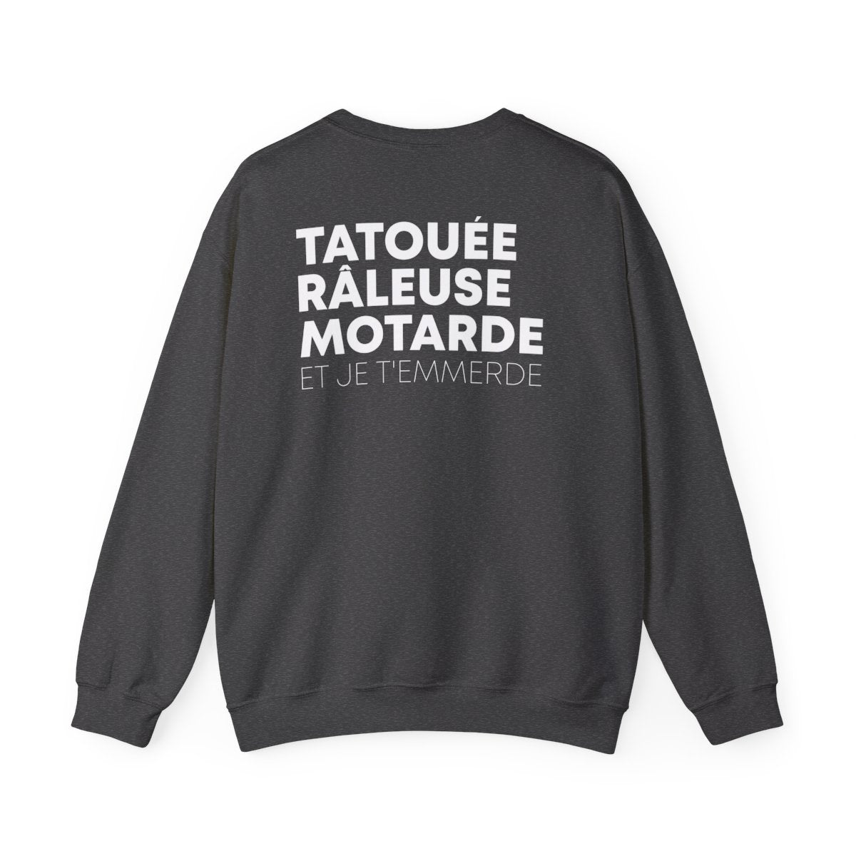 Tatouée Râleuse Motarde et je t'emmerde