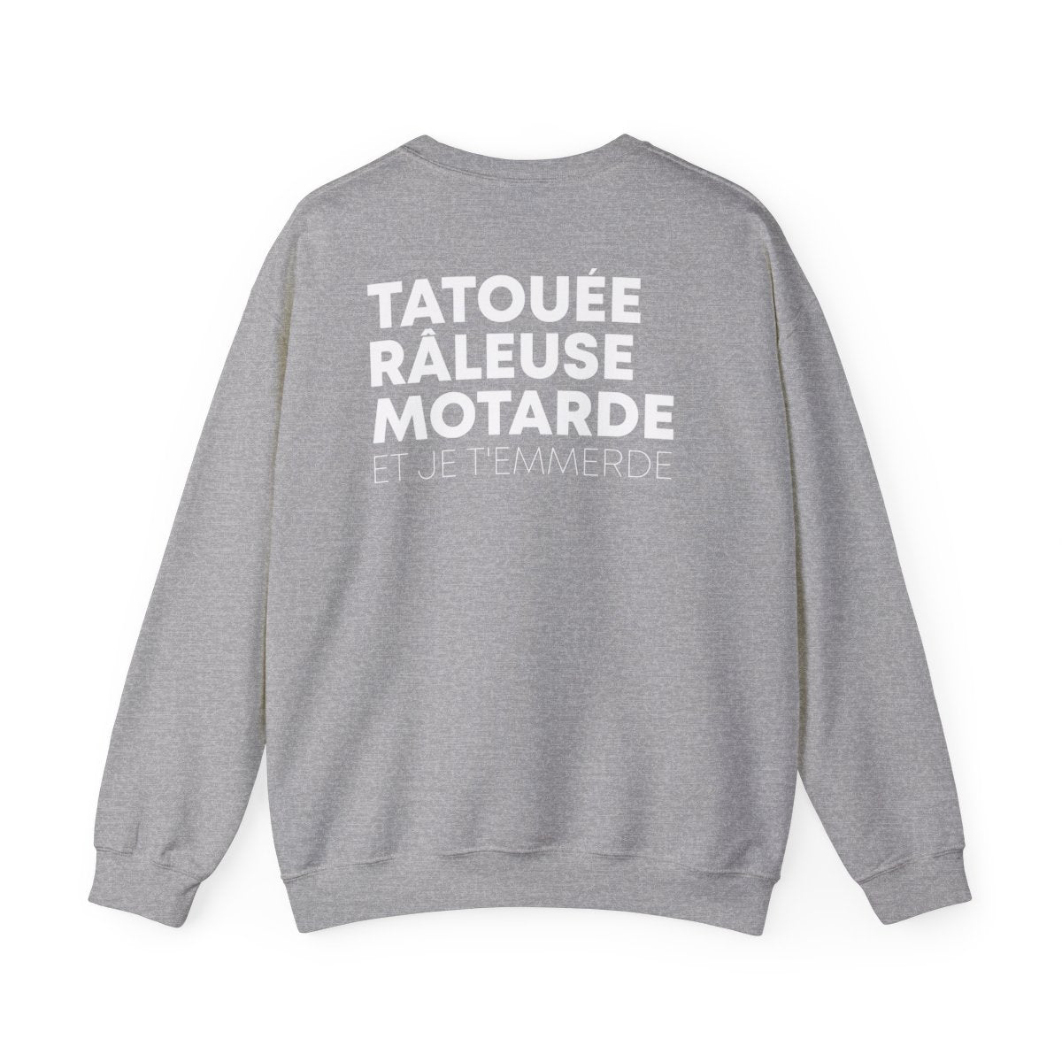 Tatouée Râleuse Motarde et je t'emmerde