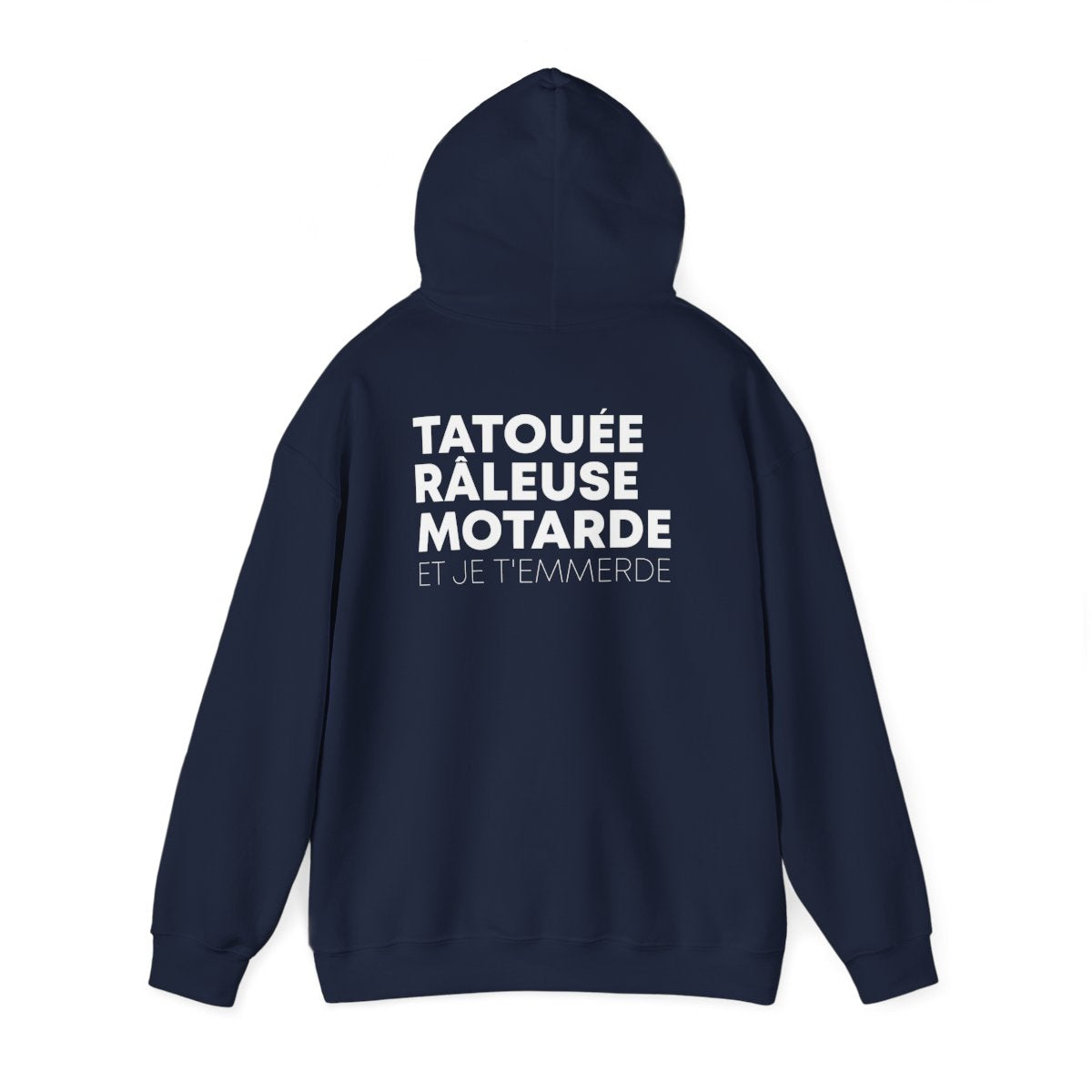 Tatouée Râleuse Motarde et je t'emmerde